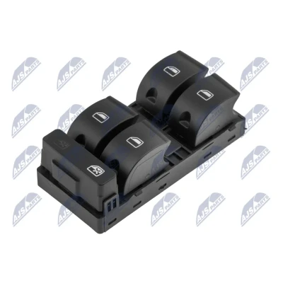 Imagen de NTY EWS AU 000 Interruptor, elevalunas Delante, izquierda AUDI: A4 B7 Berlina, Avant, SEAT: Exeo ST, Berlina norauto, oscaro, mister auto