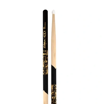 Imagen de Avedis Zildjian Company Z5AND 400 Baquetas con punta de nailon DIP (edición limitada, aniversario, 5 A)