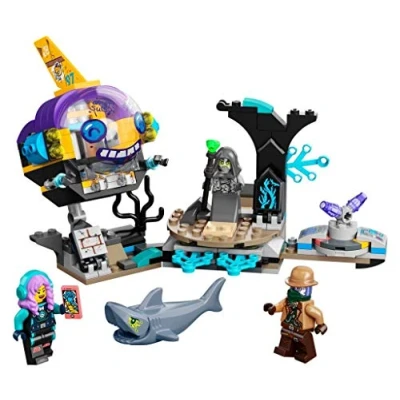 Imagen de LEGO Submarino de J. B. Hidden Side Aplicación AR, Set Juego Realidad Aumentada Multijugador Interactivo para iPhone/Android, Multicolor (70433)