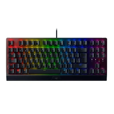 Imagen de Teclado gaming Razer BlackWidow V3 Tenkeyless, USB, Retroiluminación Chroma RGB, Mecánico, Negro