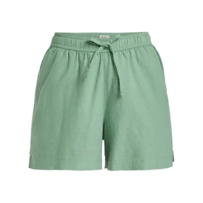 Imagen de Roxy Lekeitio Break Mid Pantalón Corto de Cintura elástica, Mujer, Basil, XL