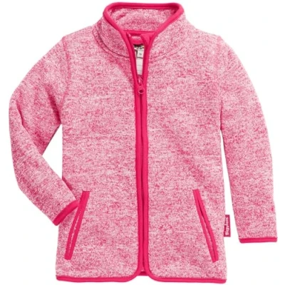 Imagen de Playshoes Knitted Fleece Jacket Chaqueta, Pink, 152 Unisex niños