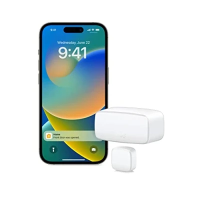 Imagen de Sensor de contacto Eve Door &amp; Window, para Matter, Seguridad tu hogar, Blanco