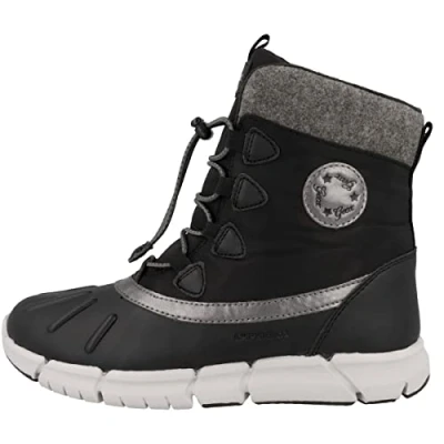Imagen de Geox J FLEXYPER GIRL B AB, Botines para Niñas, BLACK, 29 EU
