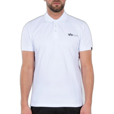 Imagen de Alpha Industries Polo, Hombre, Talla: 3XL, White