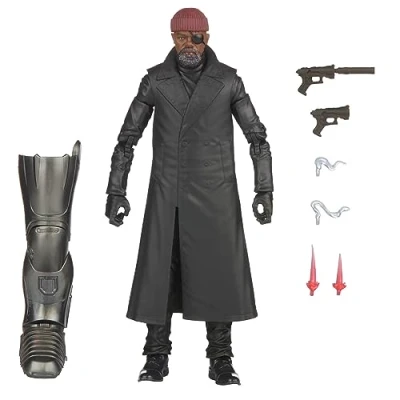 Imagen de Hasbro Marvel Legends Series Figura Coleccionable de Nick Fury, Secret Invasion 15 cm Edad: A Partir 4 años