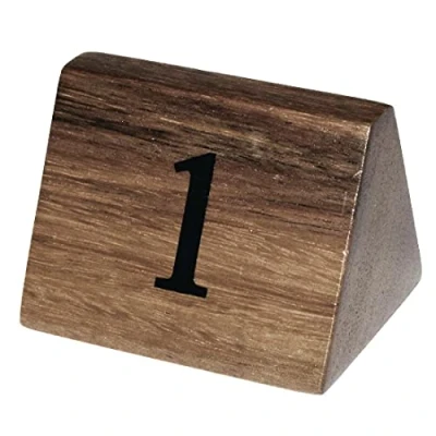 Imagen de Números del 1 al 10 para numerar mesas, bares y restaurantes