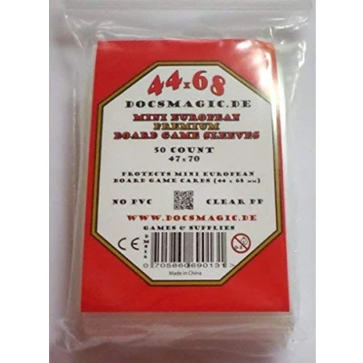 Imagen de docsmagic.de 50 Premium Mini European Board Game Sleeves 47 x 70 Small EU 44 68