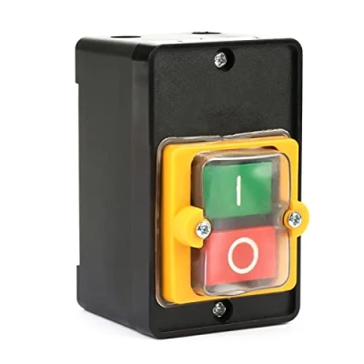 Imagen de FTVOGUE Interruptores Pulsadores AC220V / 380V 10A Caja de Control Parada Arranque Impermeable