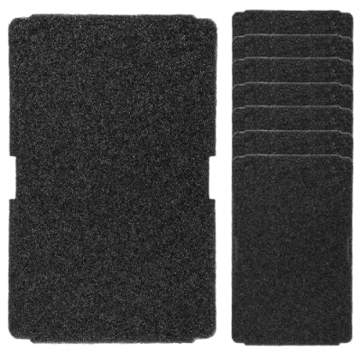 Imagen de QWORK® 8 Piezas Filtros de Esponja para Secadora, 240 x 155 11 mm Estera Filtrante Esponja, Compatible con Beko Grundig Blomberg ElektraBregenz 2964840100