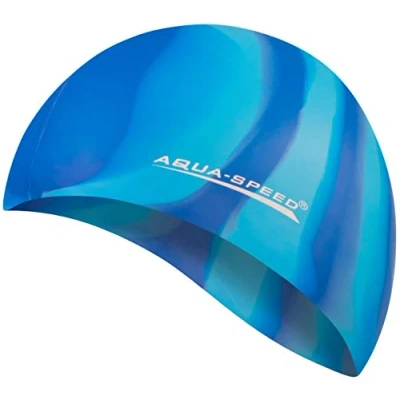 Imagen de Aqua Speed Bunt Set Gorro de baño + Pequeño Toalla Microfibra Gorra natación Unisexo 16. Colorido / 64
