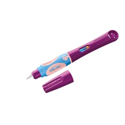 Imagen de Pelikan Griffix 820271 SweetBerry Pluma estilográfica para zurdos, con tapa giratoria, 1 unidad en caja plegable