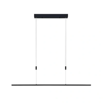 Imagen de Lucande Stakato colgante LED 6 luces 140 cm largo