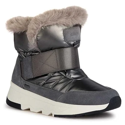 Imagen de Geox D Falena B ABX, Bota de Tobillo Mujer, Dk Grey, 37 EU