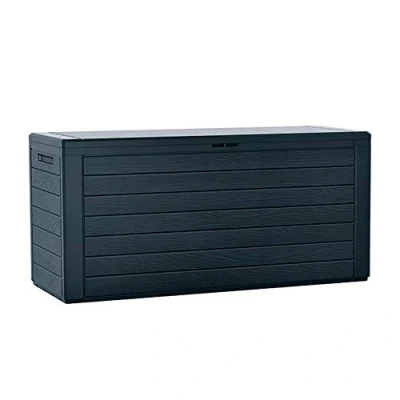 Imagen de Baul de jardin 280 litros Prosperplast Boardebox plastico en color antracita 116 x 43,8 55 cm