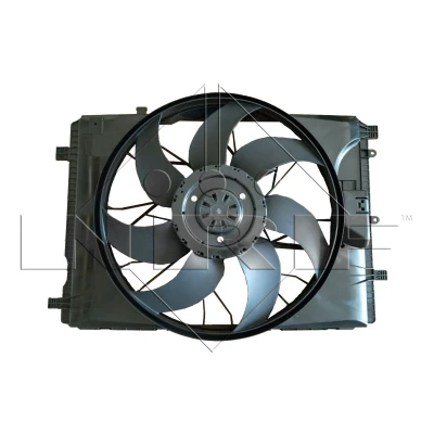 Imagen de NRF 47850 Ventilador de radiador 481 12 400 con bastidor (armazón), Motor sin escobillas MERCEDES BENZ: Clase A