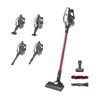 Imagen de HOOVER Aspiradora Escoba Sin Cable, Cepillo Anti Enredos, Posición Parking, Luz LED, Autonomía 40min HF300