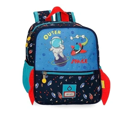Imagen de Enso Outer Space Mochila Preescolar Adaptable a Carro Multicolor 23x25x10 cms Poliéster 5,75L