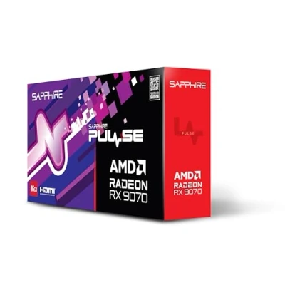 Imagen de Sapphire Pulse AMD Radeon™ RX 9070 Gaming 16GB Dual HDMI/Dual DP