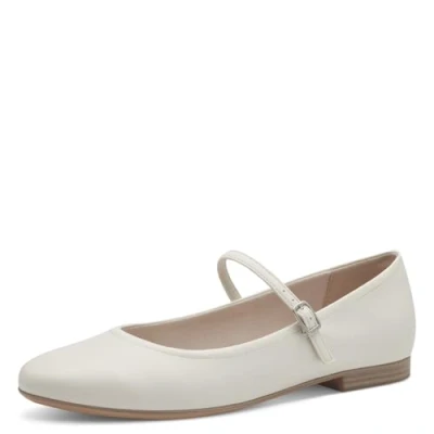 Imagen de Tamaris Damen 1 22122 42, Zapatos Tipo Ballet Mujer, Offwhite Matt, 39 EU