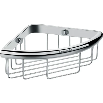 Imagen de hansgrohe Logis Universal jabonera de esquina, estanteria ducha, baño, organizador accesorios cromo, 41710000