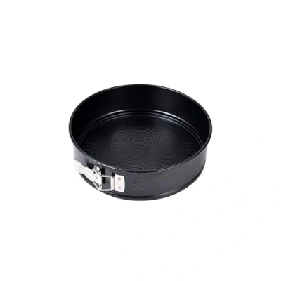 Imagen de MasterPro FOODIES COLLECTION Molde Desmontable Acero al Carbono Base Ondulada Antiadherente Cerradura de Apto para Horno y Microondas Fácil Limpiar, 40 cm