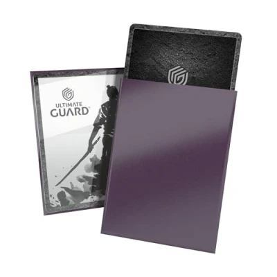 Imagen de Ultimate Guard Katana Card Sleeves, 100 Standard Size TCG 66 x 91mm, Iris Bloom Back, Tournament No PVC &amp; Acid Free, High Clarity