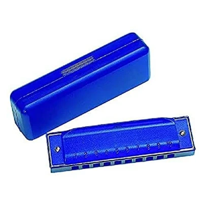 Imagen de GOKI 13008 Armonica 10 Tonos Azul (Plastico) (+3 Años)