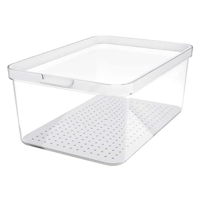 Imagen de Rotho Contenedor frigorífico Cauma, con tapa, 2 l