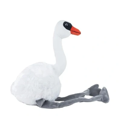 Imagen de Webbox Lily Long Legs The Swan Juguete de Felpa, chirriante y súper Suave para Perros