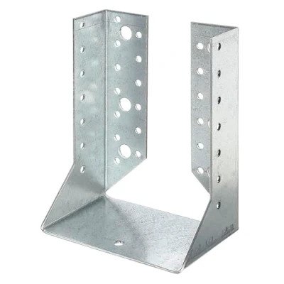 Imagen de Alberts 848330 Zapata para viga, Tipo B, paquete artesano, sendzimir galvanizado, 120 x 160 mm, Juego de 10