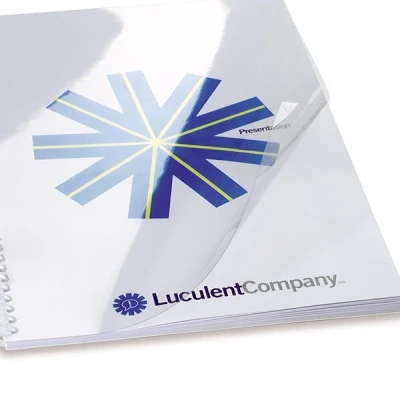 Imagen de GBC IB770050 HiClear Tapas transparentes para encuadernar, 100 unidades A3, PVC, 200 my