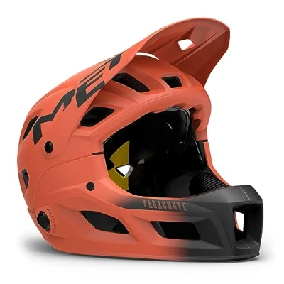 Imagen de MET Paracaídas MCR Bicicleta Hel, Unisex, Rust Black Matt, S