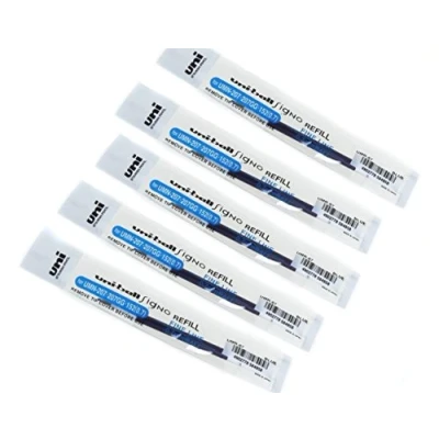 Imagen de Uni Ball UMR 87 Recambios para Signo 207, 5 unidades, color azul