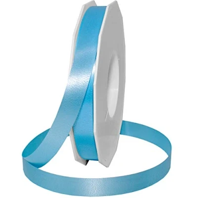 Imagen de C.E. PATTBERG cinta regalo color azul claro, 91 m de embalar para rizar, 15 mm ancho manualidades, decoración y envolver regalos cualquier ocasión