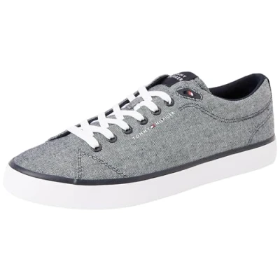 Imagen de Tommy Hilfiger VULC CORE Chambray Zapatillas, Hombre, Talla: 46, Desert sky Zapatos