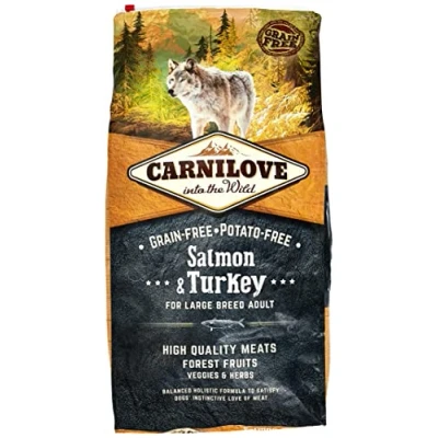 Imagen de Carnilove Canine Adult Large Salmon Pavo 12000 g