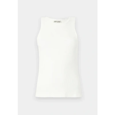 Imagen de VERO MODA Vmlavender SL Top VMA Jrs Noos Camiseta, Blanco Nieve, Extra Small para Mujer