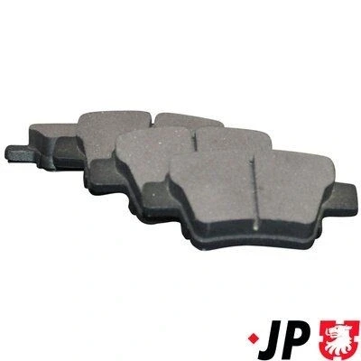Imagen de JP GROUP 4163700410 Juego de pastillas freno Eje trasero no preparado para indicador desgaste PEUGEOT: 307 Hatchback, CC, 207 Hatchback