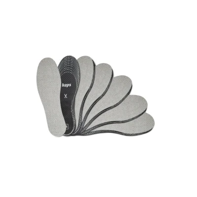 Imagen de Kaps 6 PACK ANTI Odour SHOE Insoles CUT TO FIT Plantilla, Talla: One Size, Grey Zapatos