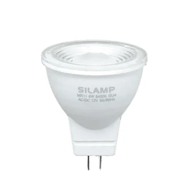 Imagen de SILAMP Bombilla LED GU4/MR11 (4 W, 12 V, blanco neutro, 4000 K, 5500 K)