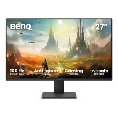 Imagen de BenQ Monitor GW2791E de 27 FHD 1080p, 100Hz, IPS, Eye Care, HDMI, DisplayPort, 1920x1080, Bisel ultradelgado, Certificado TUV, sin Parpadeo, Low Blue Light Plus, CareU