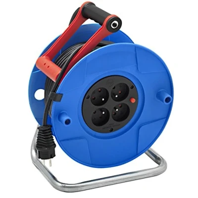 Imagen de Brennenstuhl 1135031 Hobby 30 Enrollador de cable eléctrico (30 m H05VV F, 3G1,5)