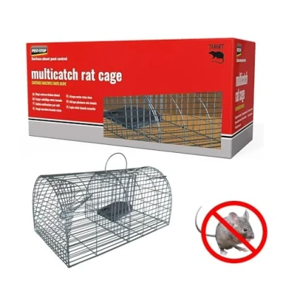 Imagen de Pest stop systems ltd PSMRCage Procter plagas parar trampa multi jaula para ratas