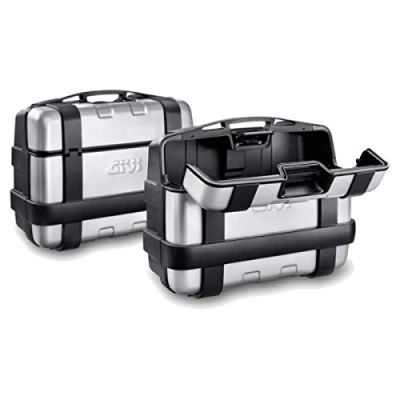 Imagen de Givi TRK33PACK2 Trekker 33 Baúl Monokey con Cover de Aluminio, Carga Máxima A 10 Kg