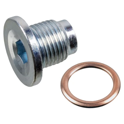 Imagen de FEBI BILSTEIN 183816 Tapon de Cárter Acero con junta anular CITROËN: Xsara Picasso, C4 I Hatchback, Berlingo / First I, PEUGEOT: 407 Berlina
