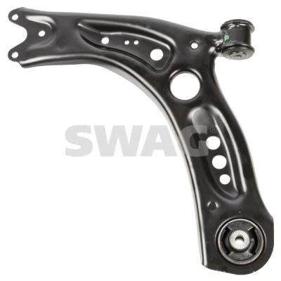 Imagen de SWAG 30 10 6142 Barra oscilante, suspensión de ruedas con apoyo Eje delantero, izquierda Brazo oscilante transversal Acero VOLKSWAGEN: Golf 7