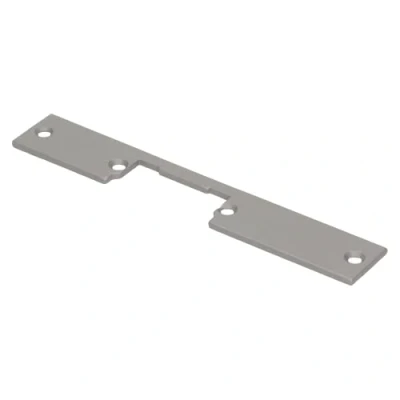 Imagen de Orno Placa de Cierre Simple Simétrica Corta Niquelada (25/159/3 mm)