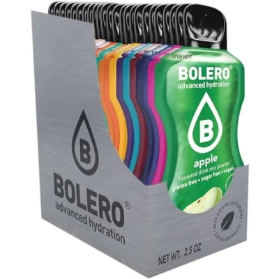 Imagen de Paquete de presentación Bolero Drinks STICKS MIX 24x3g Polvo bebida refrescante sin azúcar endulzado con stevia Vitamina C Apto para diabéticos Saludable la familia y amigos