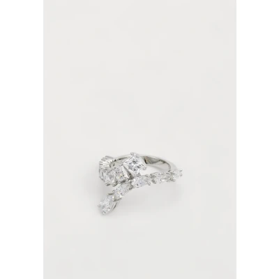 Imagen de Swarovski Anillo Matrix, Tallas mixtas, Blanco, Baño de rodio